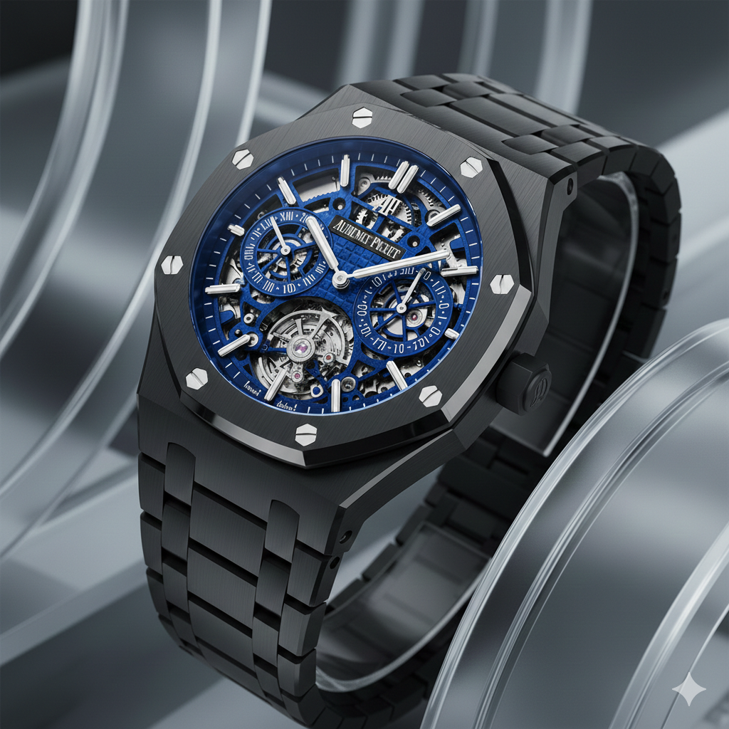orologio blu
