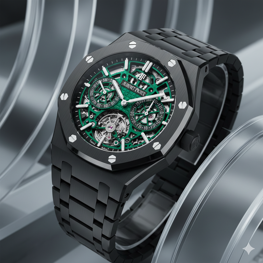 orologio verde